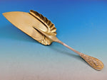Japanese by Tiffany and Co. Sterling Silver Fish Server w/ Silver Bird Vermeil