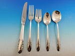 Fashion Lane by Durgin Sterling Silver Flatware Set for 8 Service 54 pcs Scarce