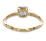 14k Yellow Gold .94ct Genuine Natural Ceylon Blue Sapphire Ring 6.75 (#J7318)