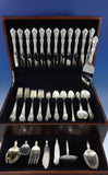 Chateau Rose by Alvin Sterling Silver Flatware Set For 12 Service 104 Pieces