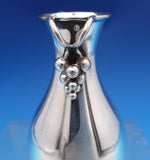 Grape by E. Dragsted Danish Sterling Silver Vase 3-D Grapes #176 4 1/4" (#8475)