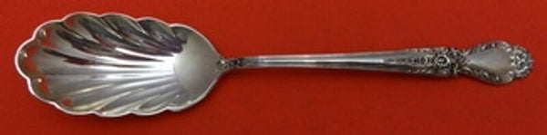 Brocade by International Sterling Silver Sugar Spoon with Shell Bowl 6" Serving