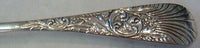 Palm by Frank Whiting Sterling Silver Berry Spoon with Bright Cut Flowers 8 1/4"