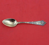Japanese by Gorham Sterling Silver Demitasse Spoon GW Partial Gilt Woman Accents