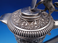 H. Woodward and Co English Victorian Sterling Claret Wine Decanter Pitcher #7524