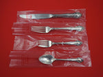 English Gadroon by Gorham Sterling Silver Dinner 4-pc Setting,  New
