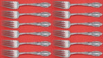 King Richard by Towle Sterling Silver Salad Forks 6 1/2" Set of 12