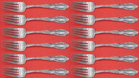 King Richard by Towle Sterling Silver Salad Forks 6 1/2" Set of 12