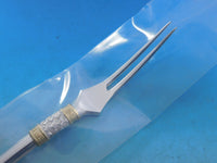 Aegean Weave Gold by Wallace Sterling Silver Spinach Fork 8" Custom