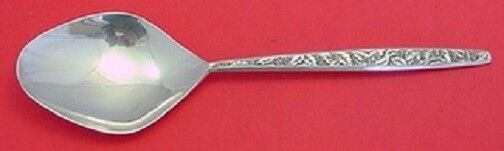 Valencia By International Sterling Silver Berry Spoon AS 9 1/8"