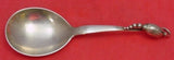 Blossom by Georg Jensen Sterling Silver Berry Spoon with GJ Mark 7 3/4" Serving