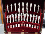 Lily by Whiting Sterling Silver Flatware Set 12 Service 228 pcs in Chest Dinner