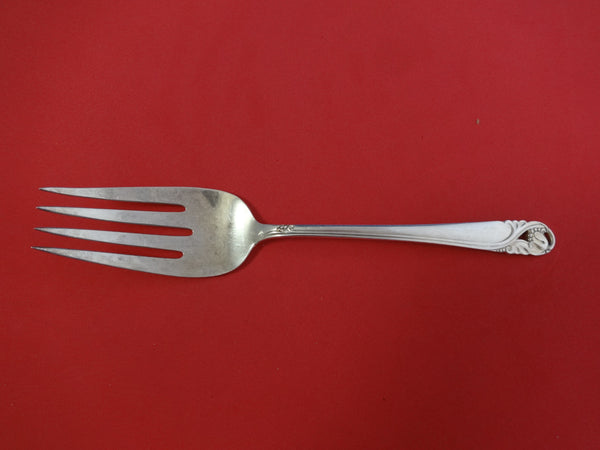 Spring Glory by International Sterling Silver Cold Meat Fork 8"