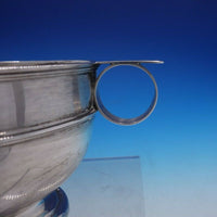 Estate English Silver Sugar Bowl with Handles by William Aitken (#4239)