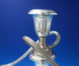 Strasbourg by Gorham Sterling Silver Candelabra Pair 3-Light #1130 (#5873)