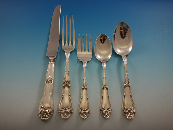 Champlain by Frank Whiting Sterling Silver Flatware Set For 8 Service 50 Pcs Din