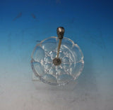 Sterling Silver and Cut Crystal Ring Holder with Face circa 1905 (#5544)