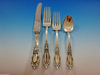 King Richard by Towle Sterling Silver Flatware Set for 12 Service 49 Pieces