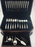 Queen's Lace by International Sterling Silver Flatware Set 12 Service 67 Pieces