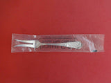 Floreale by Zaramella Argenti Italian Sterling Cold Meat Fork 2-Tine 8 1/4" New