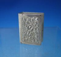 Rose by Stieff Sterling Silver Match Case Holder #48 1 1/2" x 1 1/4" (#6311)