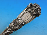 Iris by Durgin-Gorham Sterling Silver Soup Ladle massively heavy 11.4 oz 12 1/4"