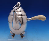 Blossom by Georg Jensen Sterling Silver Tea Set 4pc (#8801) Beautiful!