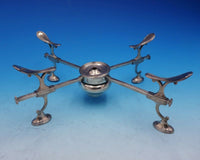 Robert Hennell I Georgian English Sterling Silver Warming Stand w/Burner (#4204)