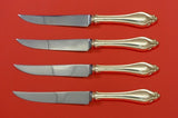La Perle by Reed and Barton Sterling Silver Steak Knife Set 4pc HHWS Custom Made