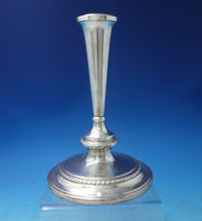 Gadroon by Hamilton Sterling Silver Candlestick Pair 7 1/2" x 5" c.1920 (#5457)