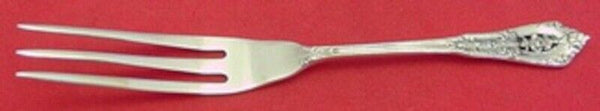 Rose Point by Wallace Sterling Silver Strawberry Fork 5"