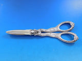 Lap Over Edge Acid Etched Tiffany Sterling Grape Shears GW Grapes Vines 7 3/4"