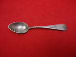 Duhme Brite Cut Sterling Silver 4 O'Clock Spoon Highly Detailed Design 4"