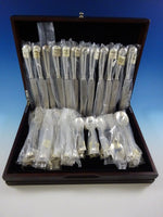 English Onslow by CJ Vander Silverplated Flatware Set 12 Service 60 PC New