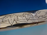 Tiffany & Co. Sterling Silver Berry Spoon HH AS Shell Bowl BC w/Gourds Vine Bird