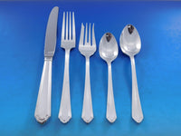 Washington Irving by Gorham Silverplate Flatware Set for 12 Service 65 Pieces