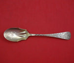 Woodbine Engraved by Seymour Sterling Silver Ice Cream Spoon GW BC 5 1/4"