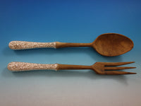 Repousse by Kirk Sterling Silver Flatware Set for 12 Service 134 Pieces Dinner