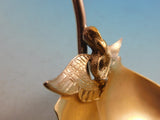 Isis by Gorham Sterling Silver Gravy Ladle Gold Washed w/ Snake and Wings 8 1/2"