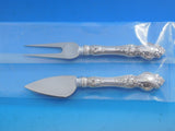 Violet by Wallace Sterling Silver Hard Cheese Serving Set 2-piece Custom Made