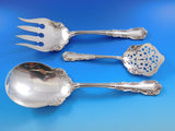 Wild Rose Rosalind Old by International Sterling Silver Flatware Set 141 pcs Dn