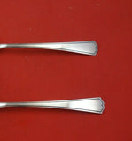 Chippendale New by Alvin Sterling Silver Salad Serving Set 2pc Original 9"