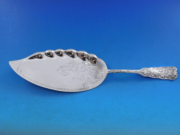 Saint Cloud by Gorham Sterling Silver Ice Cream Server Brite-Cut 10 3/4" Vintage