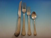 Pavillion by Calegaro Silverplate Flatware Set For 4 Service 23 Pieces Italy