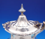 Hampton Court by Reed and Barton Sterling Silver Tea Set 5pc w/ SP Tray (#9019)
