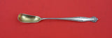 Canterbury by Towle Sterling Silver Horseradish Scoop original gold wash 6 1/4"