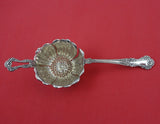 Cambridge by Gorham Sterling Silver Tea Strainer with Flower in Bowl Original 6"