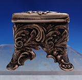 Louvre by Shiebler Sterling Silver Stamp Box #2744 1 3/8" x 3 5/8" (#8714)