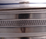 Gorham Sterling Silver Vegetable Bowl Covered with 3-D Bull Finial Lions (#8778)