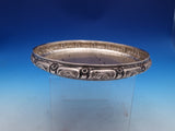 Italian 800 Silver Pastry Dish with Lid and flower finial Ornate c1935 (#8345)